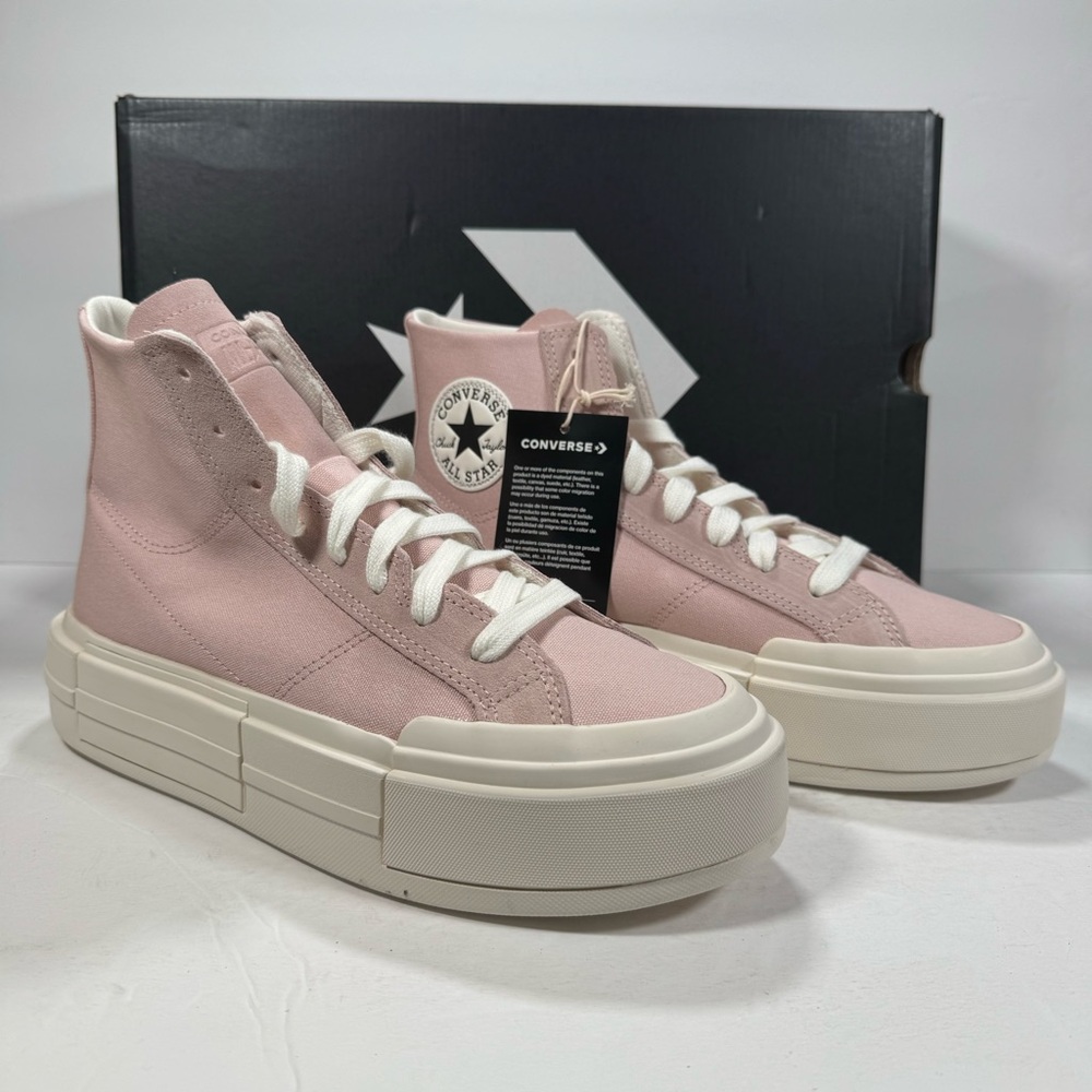 Converse CTAS Cruise Hi Chunky Platform Sneakers Pink Sage Women Size 10